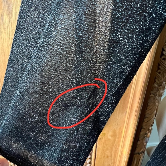 NWT Mac Duggal 30750 Size 6 Black Shimmering 3/4 Sleeve A-line Midi Dress - Picture 3 of 15